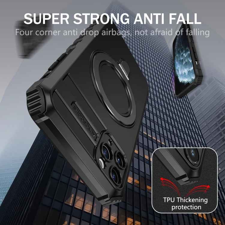MagSafe Magnetic Holder Phone Case, For iPhone 11 Pro