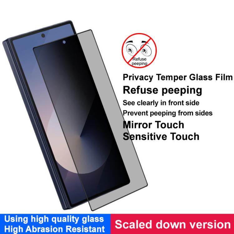 imak HD Full Screen Privacy Tempered Glass Protective Film, Phone Case Edition, For Samsung Galaxy Z Fold7 5G, For Samsung Galaxy Z Fold5 5G