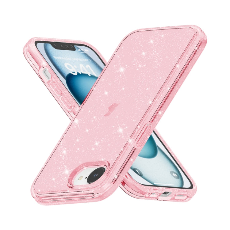 Shockproof Terminator Glitter Powder Phone Case, For iPhone 17e / 16e, For iPhone 16 Pro Max, For iPhone 16 Pro, For iPhone 16 Plus, For iPhone 16, For iPhone 15 Pro Max, For iPhone 15 Pro, For iPhone 15 Plus, For iPhone 15
