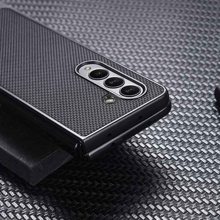 Nylon Cloth Texture Shockproof PC+TPU Phone Case, For Samsung Galaxy Z Fold5