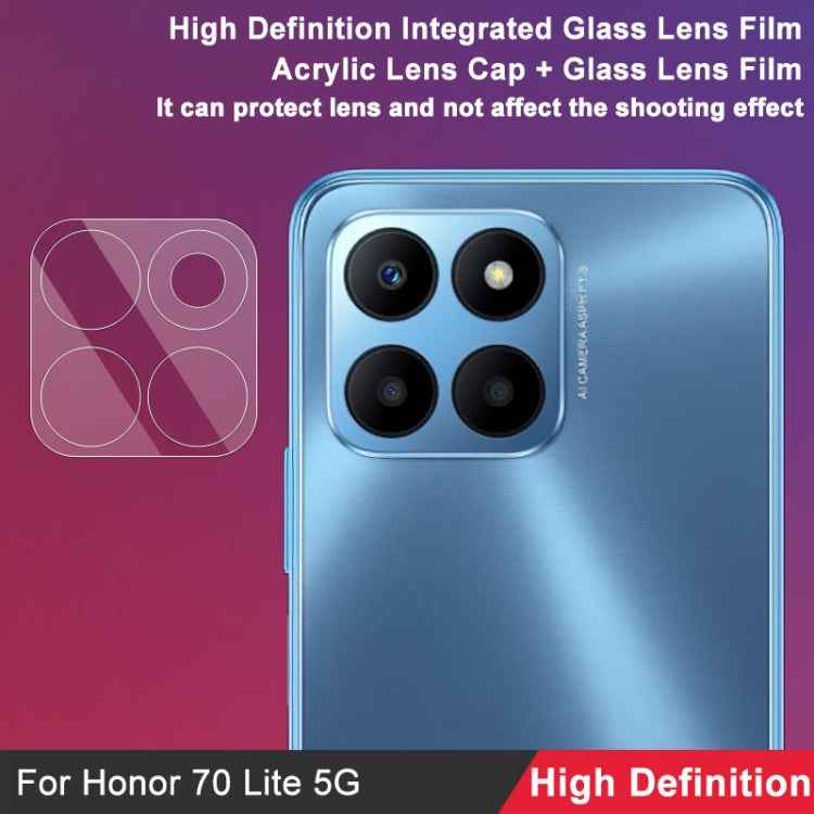 imak High Definition Integrated Glass Lens Film, For Honor 70 Lite 5G