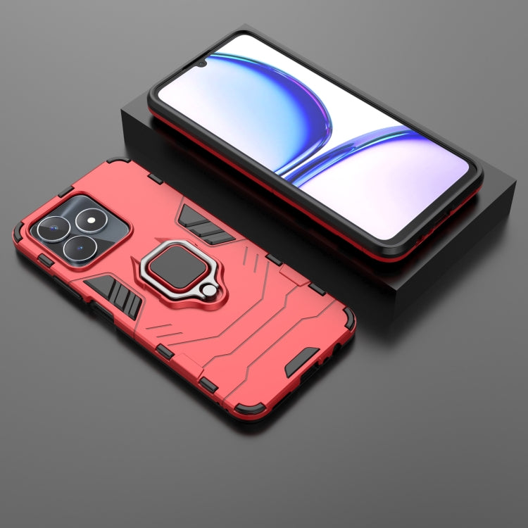 Magnetic Ring Holder PC + TPU Phone Case, For Realme C53 4G