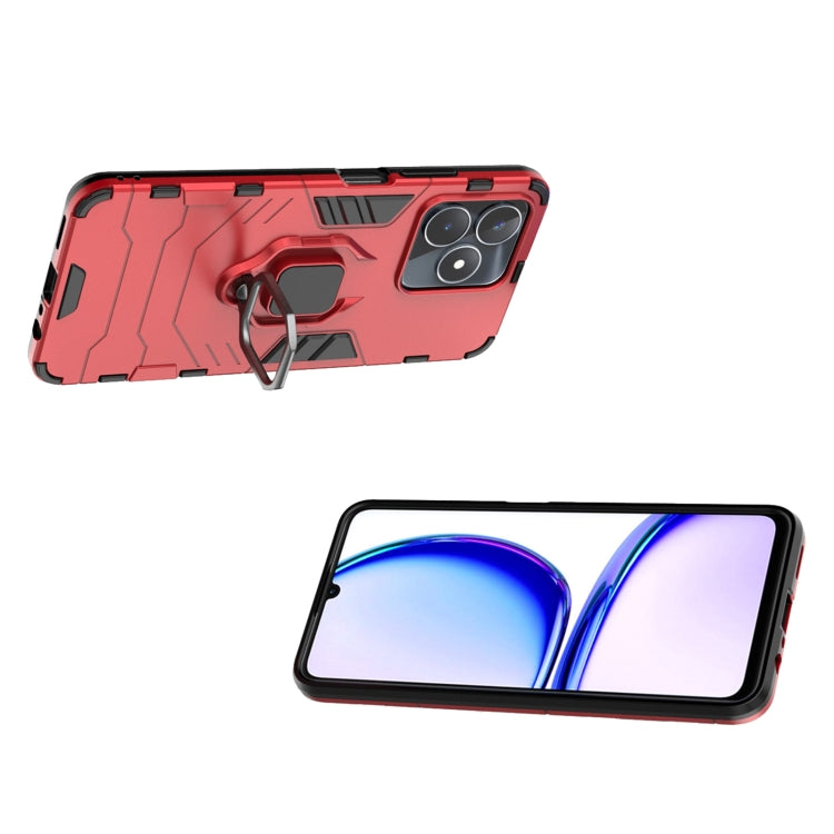 Magnetic Ring Holder PC + TPU Phone Case, For Realme C53 4G
