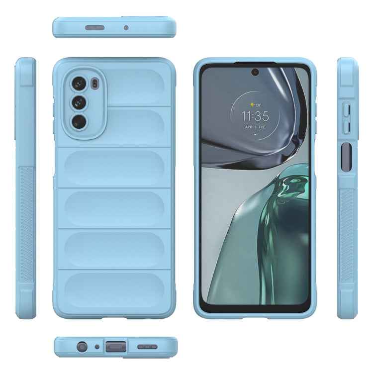 Magic Shield TPU + Flannel Phone Case, For Motorola Moto G62 5G