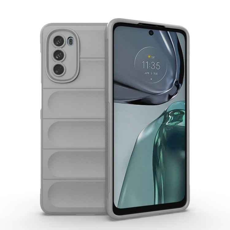 Magic Shield TPU + Flannel Phone Case, For Motorola Moto G62 5G