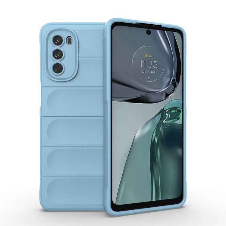 Magic Shield TPU + Flannel Phone Case, For Motorola Moto G62 5G