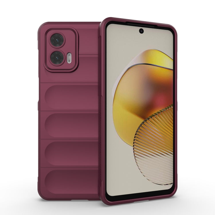 Magic Shield TPU + Flannel Phone Case, For Motorola Edge 50 Fusion 5G Global, For Motorola Moto G34 5G, For Motorola Edge 40 5G, For Motorola Moto G73 5G