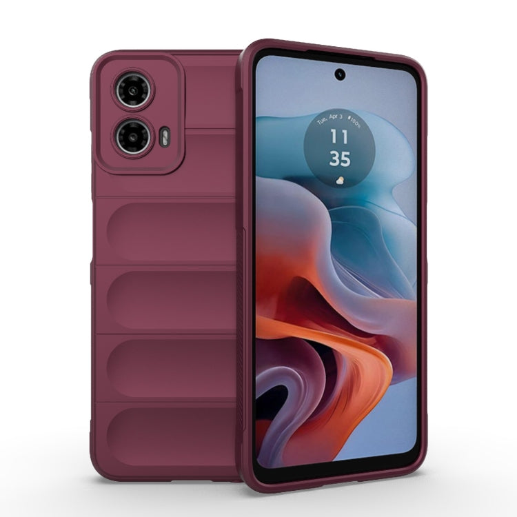 Magic Shield TPU + Flannel Phone Case, For Motorola Edge 50 Fusion 5G Global, For Motorola Moto G34 5G, For Motorola Edge 40 5G, For Motorola Moto G73 5G