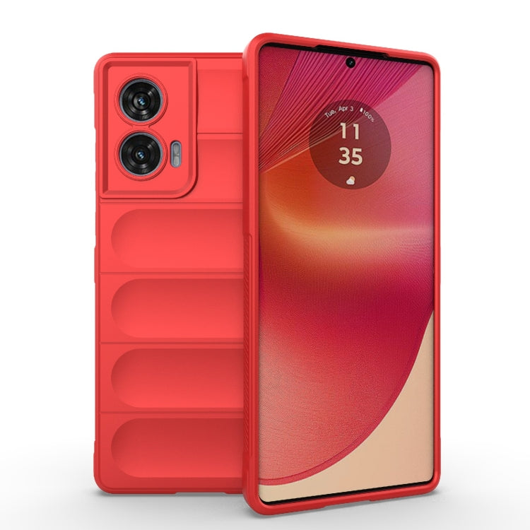 Magic Shield TPU + Flannel Phone Case, For Motorola Edge 50 Fusion 5G Global, For Motorola Moto G34 5G, For Motorola Edge 40 5G, For Motorola Moto G73 5G
