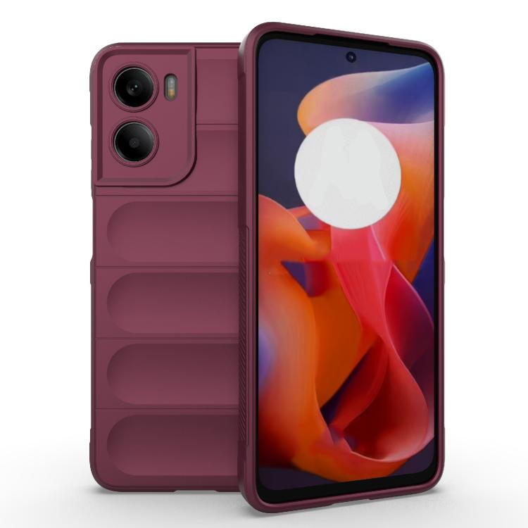 Magic Shield TPU + Flannel Phone Case, For Motorola Moto G05 4G / E15, For Motorola Moto G15 4G Global, For Motorola Moto G75 5G Global, For Motorola Moto G35 5G Global