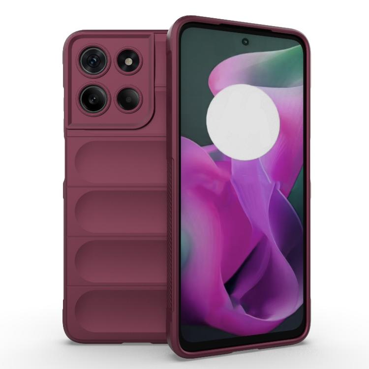 Magic Shield TPU + Flannel Phone Case, For Motorola Moto G05 4G / E15, For Motorola Moto G15 4G Global, For Motorola Moto G75 5G Global, For Motorola Moto G35 5G Global