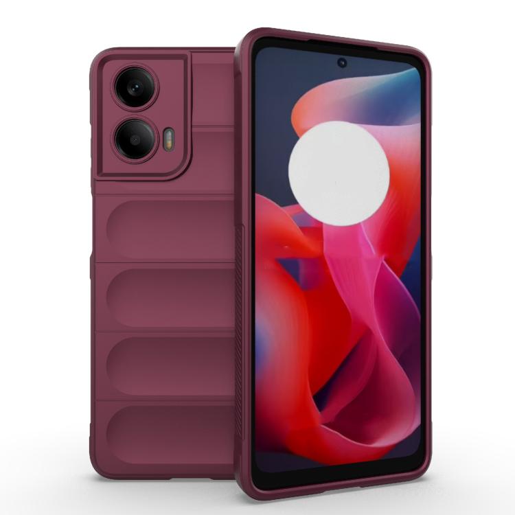 Magic Shield TPU + Flannel Phone Case, For Motorola Moto G55 5G Global, For Motorola Edge 50 Neo, For Motorola Moto G24 4G Global, For Motorola Moto G85 5G Global
