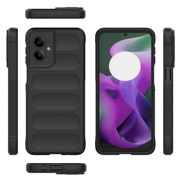 Magic Shield TPU + Flannel Phone Case, For Motorola Moto G55 5G Global, For Motorola Edge 50 Neo, For Motorola Moto G24 4G Global, For Motorola Moto G85 5G Global
