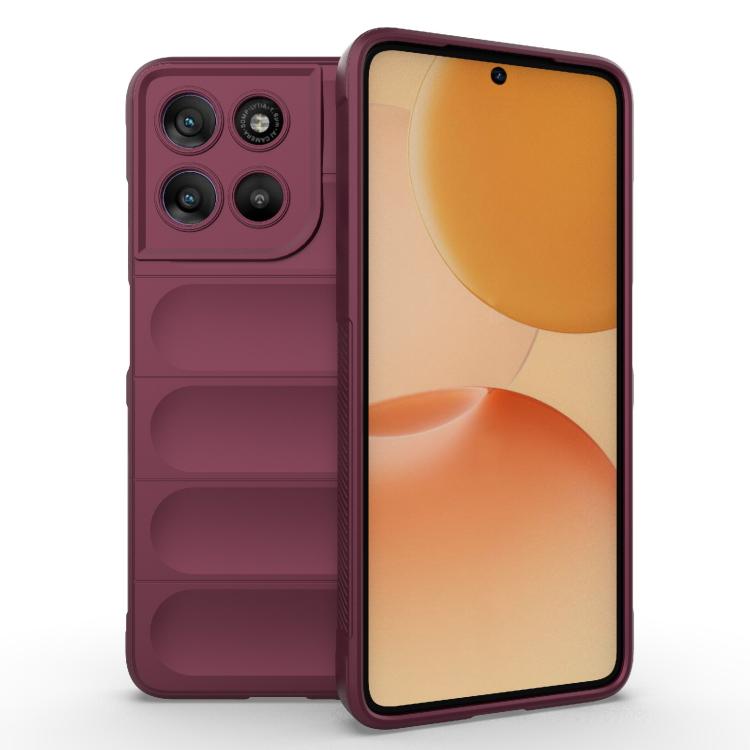 Magic Shield TPU + Flannel Phone Case, For Motorola Edge 70 Pro 5G Global, For Motorola Edge 70 Fusion 5G Global, For Motorola Signature 5G Global, For Motorola Moto G67 Power 5G India