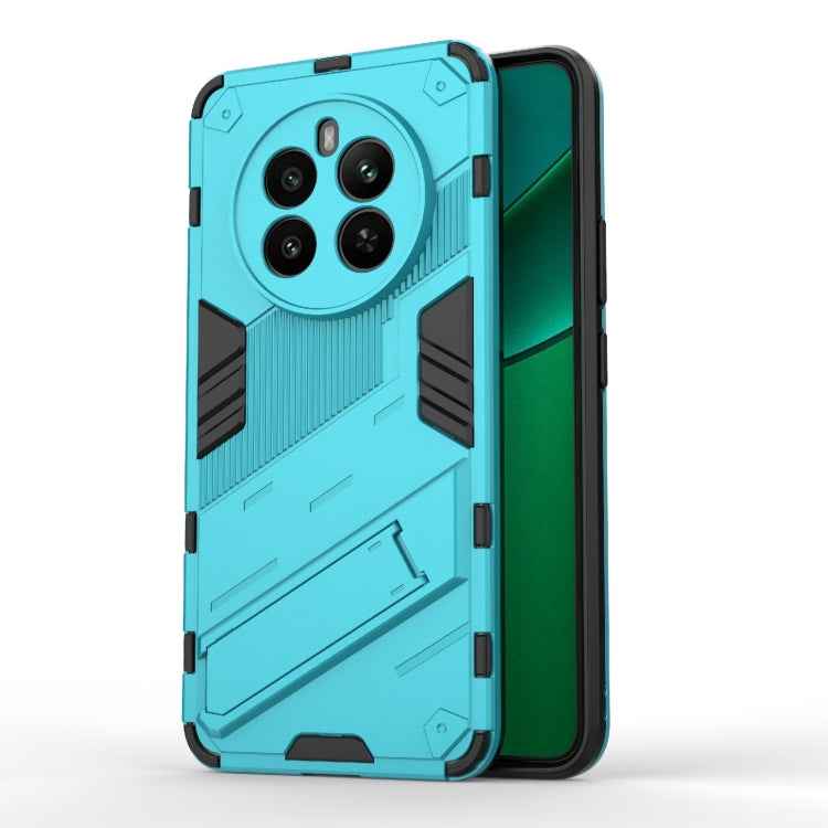 Punk Armor 2 in 1 PC + TPU Phone Case with Holder, For Realme 12 5G Global, For Realme 12+ 5G Global, For Realme 12 Pro 5G Global, For Realme C67 4G Global, For Realme 11 4G Global, For Realme C53 4G
