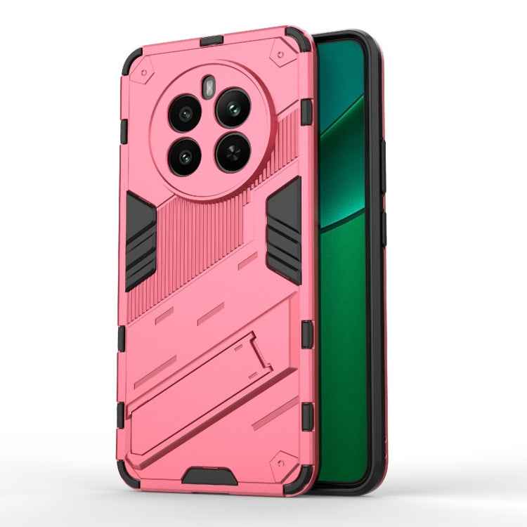 Punk Armor 2 in 1 PC + TPU Phone Case with Holder, For Realme 12 5G Global, For Realme 12+ 5G Global, For Realme 12 Pro 5G Global, For Realme C67 4G Global, For Realme 11 4G Global, For Realme C53 4G