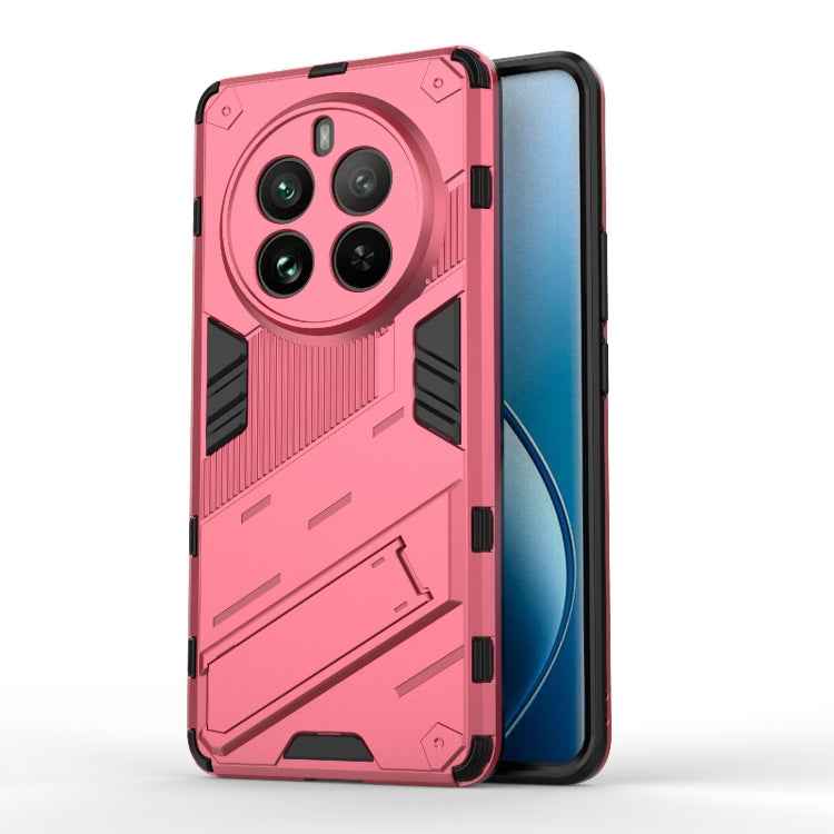 Punk Armor 2 in 1 PC + TPU Phone Case with Holder, For Realme 12 5G Global, For Realme 12+ 5G Global, For Realme 12 Pro 5G Global, For Realme C67 4G Global, For Realme 11 4G Global, For Realme C53 4G