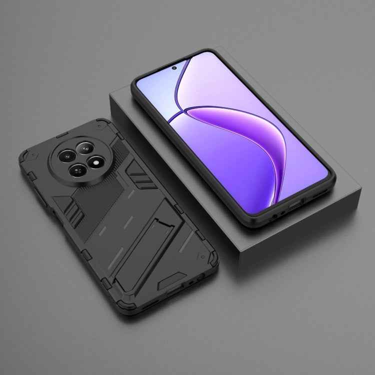 Punk Armor 2 in 1 PC + TPU Phone Case with Holder, For Realme 12 5G Global, For Realme 12+ 5G Global, For Realme 12 Pro 5G Global, For Realme C67 4G Global, For Realme 11 4G Global, For Realme C53 4G