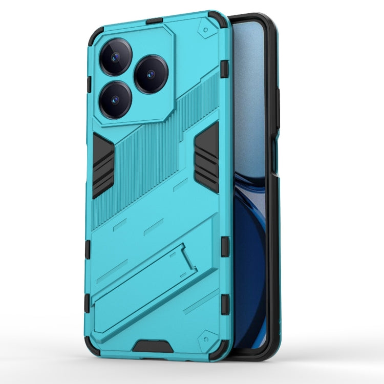 Punk Armor 2 in 1 PC + TPU Phone Case with Holder, For Realme 15 Pro 5G Global, For Realme 15 5G Global, For Realme 14 Pro+ 5G, For Realme 14 Pro 5G Global, For Realme 13 Pro 5G Global, For Realme C63 4G Global