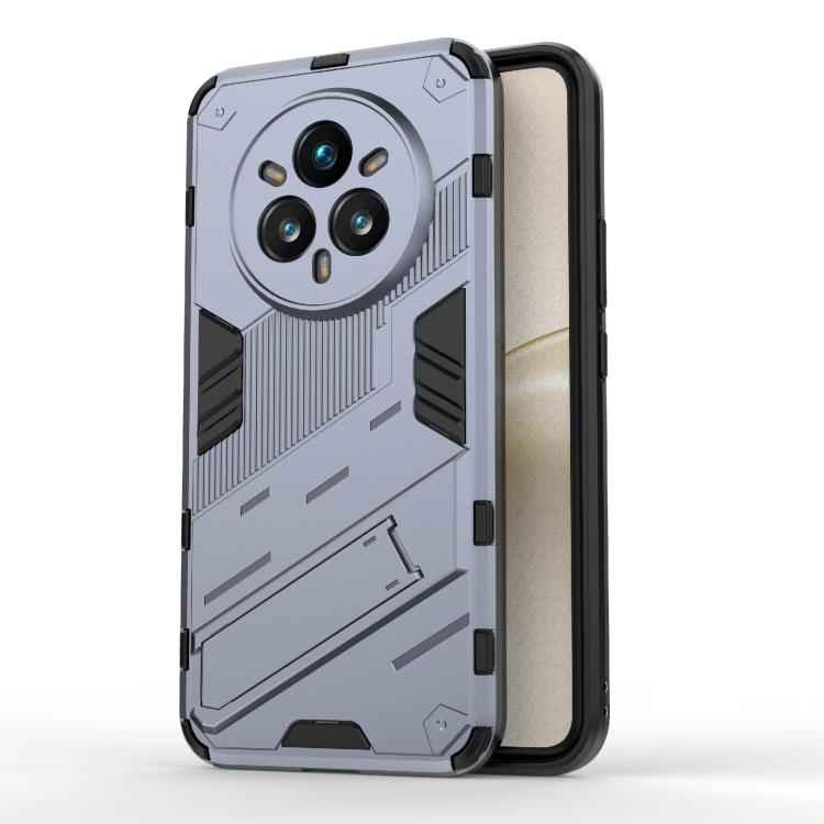 Punk Armor 2 in 1 PC + TPU Phone Case with Holder, For Realme 15 Pro 5G Global, For Realme 15 5G Global, For Realme 14 Pro+ 5G, For Realme 14 Pro 5G Global, For Realme 13 Pro 5G Global, For Realme C63 4G Global