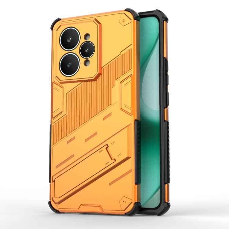 Punk Armor 2 in 1 PC + TPU Phone Case with Holder, For Realme 15 Pro 5G Global, For Realme 15 5G Global, For Realme 14 Pro+ 5G, For Realme 14 Pro 5G Global, For Realme 13 Pro 5G Global, For Realme C63 4G Global