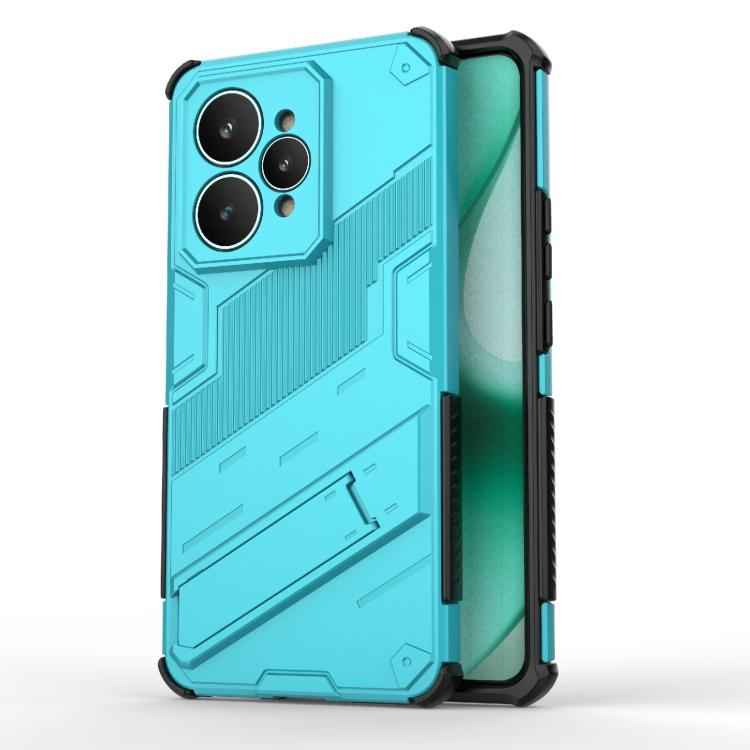 Punk Armor 2 in 1 PC + TPU Phone Case with Holder, For Realme 15 Pro 5G Global, For Realme 15 5G Global, For Realme 14 Pro+ 5G, For Realme 14 Pro 5G Global, For Realme 13 Pro 5G Global, For Realme C63 4G Global