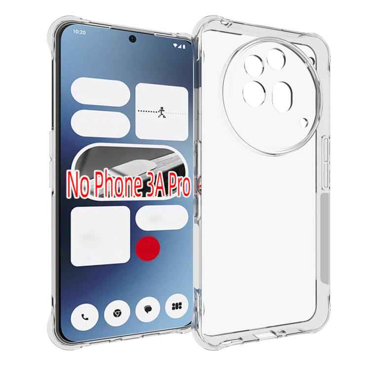 Shockproof Non-slip Thickening TPU Phone Case, For Nothing Phone 3, For Nothing CMF Phone 2 Pro, For Nothing Phone 3a, For Nothing Phone 3a Pro, For Nothing CMF Phone 1, For Nothing Phone 2a, For Nothing Phone 2