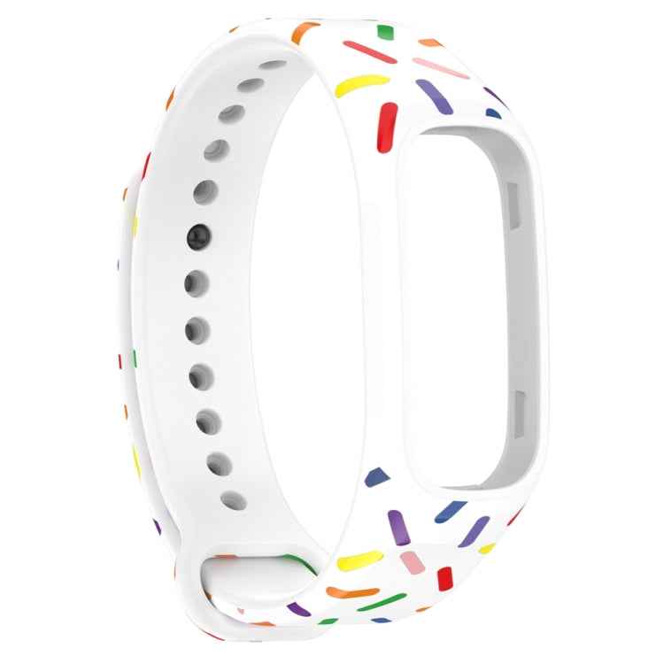 Sports Rainbow Dots Silicone Watch Band, For OPPO Band