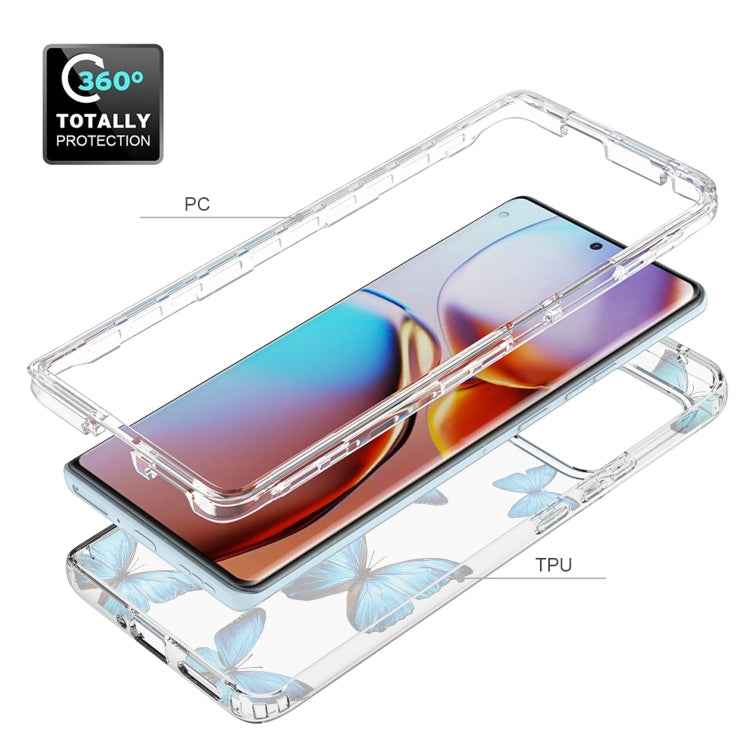 Transparent Painted Phone Case, For Motorola Moto G Stylus 2023, For Motorola Edge+ 2023, For Motorola Moto G 5G 2023, For Motorola Edge 2022