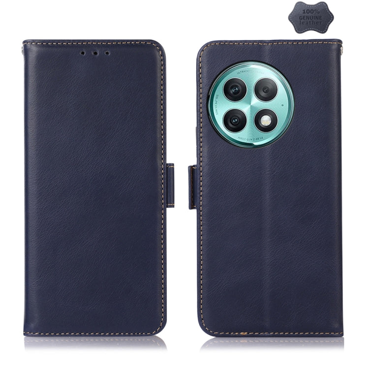 Magnetic Crazy Horse Texture Genuine Leather RFID Phone Case, For OnePlus Nord CE4 5G Global, For OnePlus Ace 3 / 12R, For OnePlus Ace 2 Pro, For OnePlus Nord CE3 5G, For OnePlus Nord 3 / Ace 2V