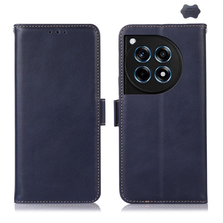 Magnetic Crazy Horse Texture Genuine Leather RFID Phone Case, For OnePlus Nord CE4 5G Global, For OnePlus Ace 3 / 12R, For OnePlus Ace 2 Pro, For OnePlus Nord CE3 5G, For OnePlus Nord 3 / Ace 2V