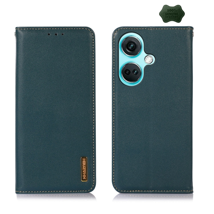 KHAZNEH Nappa Top Layer Cowhide Leather Phone Case, For OnePlus Ace 2 Pro, For OnePlus Nord CE3 5G, For OnePlus Nord 3 / Ace 2V