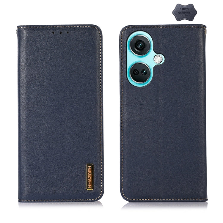 KHAZNEH Nappa Top Layer Cowhide Leather Phone Case, For OnePlus Ace 2 Pro, For OnePlus Nord CE3 5G, For OnePlus Nord 3 / Ace 2V