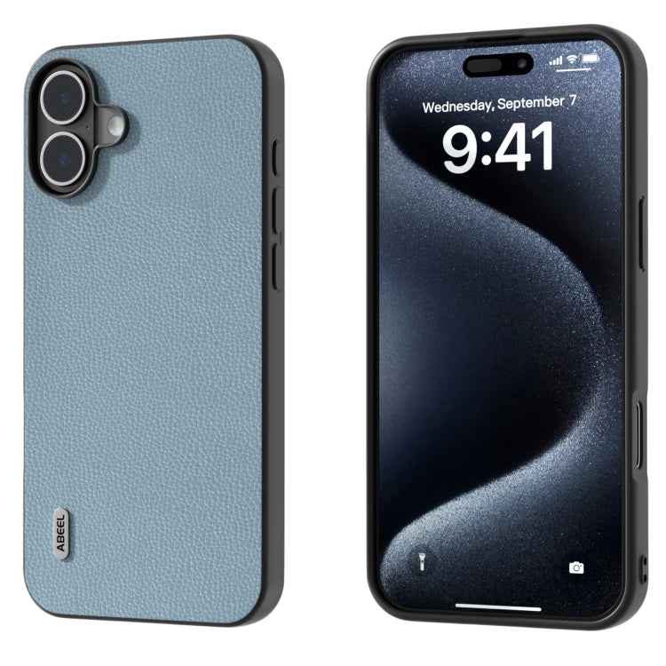 ABEEL Black Edge Genuine Leather Mino Phone Case