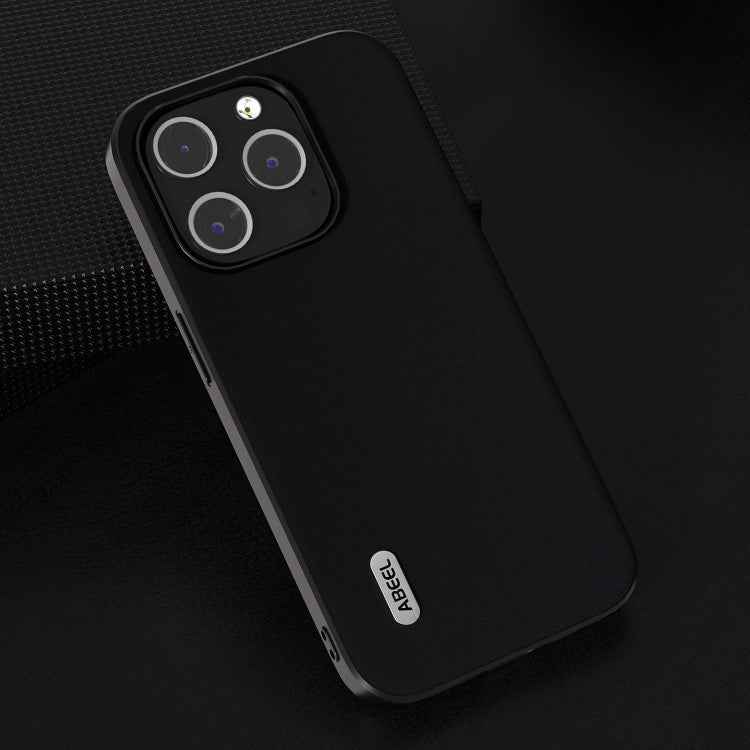 ABEEL Genuine Leather Silky Soft Black Edge Phone Case, For iPhone 15 Pro Max, For iPhone 15 Pro, For iPhone 15 Plus, For iPhone 15, For iPhone 14 Plus, For iPhone 14, For iPhone 14 Pro, For iPhone 14 Pro Max