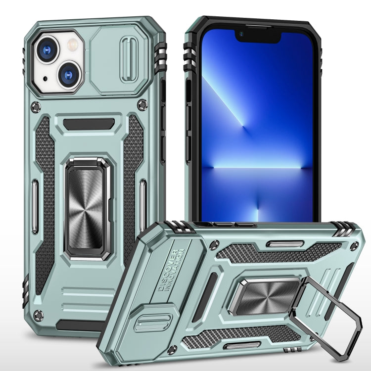 Armor PC + TPU Camera Shield Phone Case, For iPhone 16 Pro, For iPhone 16 Plus, For iPhone 16, For iPhone 15 Pro Max, For iPhone 15 Pro, For iPhone 15 Plus