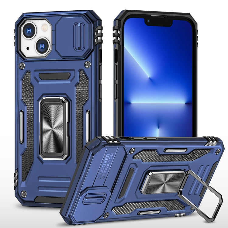 Armor PC + TPU Camera Shield Phone Case, For iPhone 16 Pro, For iPhone 16 Plus, For iPhone 16, For iPhone 15 Pro Max, For iPhone 15 Pro, For iPhone 15 Plus