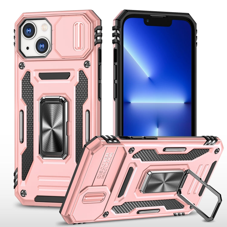 Armor PC + TPU Camera Shield Phone Case, For iPhone 16 Pro, For iPhone 16 Plus, For iPhone 16, For iPhone 15 Pro Max, For iPhone 15 Pro, For iPhone 15 Plus