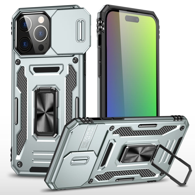 Armor PC + TPU Camera Shield Phone Case, For iPhone 18 Pro / 17 Pro, For iPhone 18 Pro Max / 17 Pro Max, For iPhone 17e / 16e, For iPhone 17, For iPhone Air, For iPhone 16 Pro Max