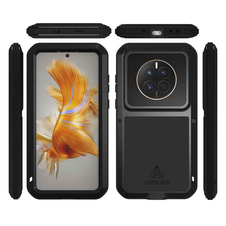 LOVE MEI POWERFUL Metal Shockproof Life Waterproof Dustproof Phone Case, For Huawei P60 / P60 Pro / P60 Art, For Huawei Mate 50 Pro, For Huawei Mate 50