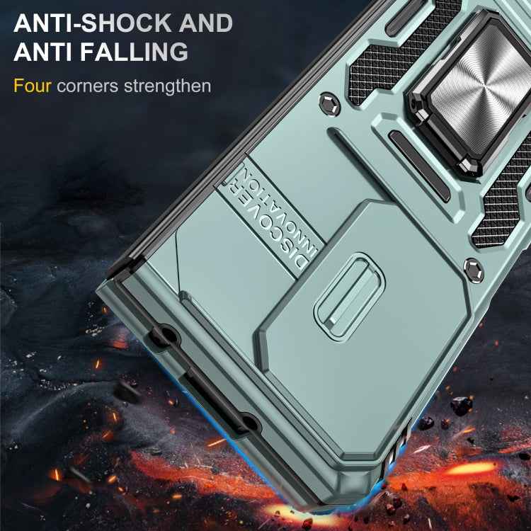 Armor PC + TPU Camera Shield Phone Case, For Samsung Galaxy Z Fold5 5G, For Samsung Galaxy Z Flip5 5G