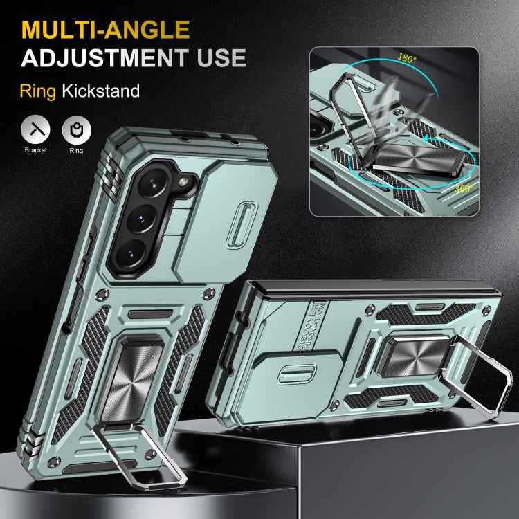 Armor PC + TPU Camera Shield Phone Case, For Samsung Galaxy Z Fold5 5G, For Samsung Galaxy Z Flip5 5G