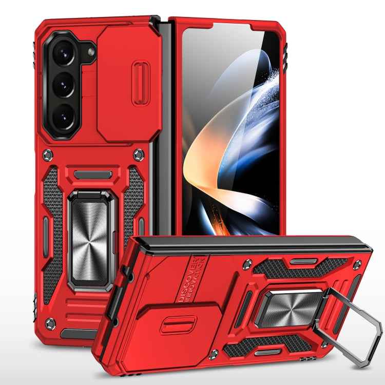 Armor PC + TPU Camera Shield Phone Case, For Samsung Galaxy Z Fold5 5G, For Samsung Galaxy Z Flip5 5G