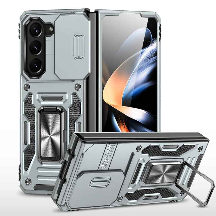 Armor PC + TPU Camera Shield Phone Case, For Samsung Galaxy Z Fold5 5G, For Samsung Galaxy Z Flip5 5G