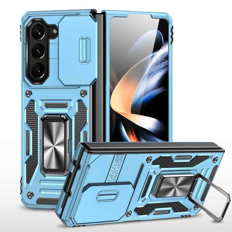 Armor PC + TPU Camera Shield Phone Case, For Samsung Galaxy Z Fold5 5G, For Samsung Galaxy Z Flip5 5G