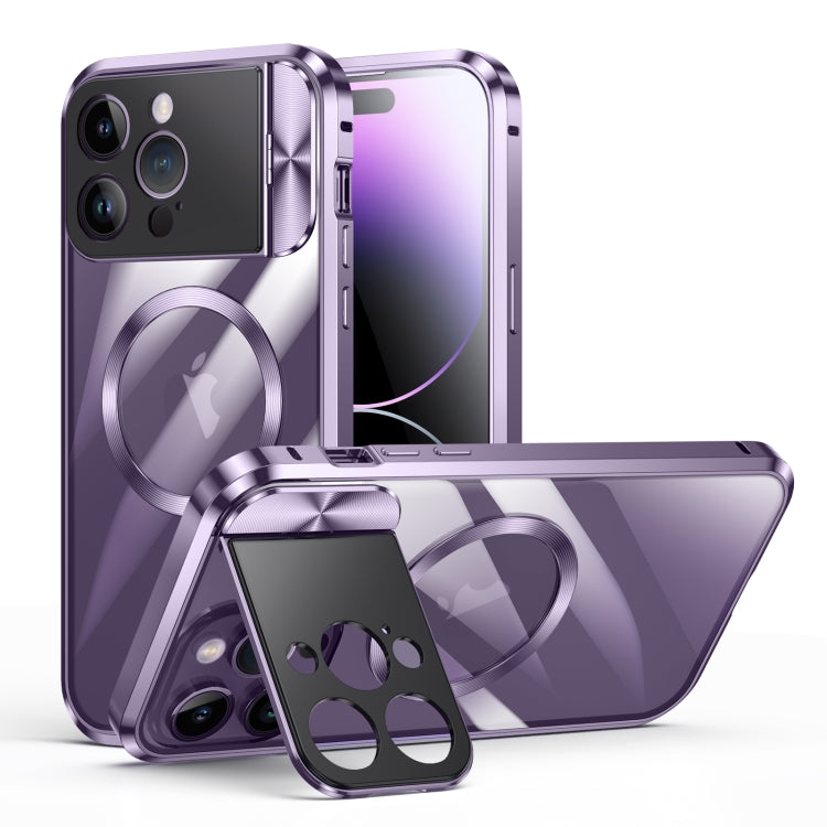 Large Window Holder MagSafe Magnetic Metal Phone Case, For iPhone 15 Pro Max, For iPhone 14, For iPhone 15 Pro, For iPhone 15, For iPhone 14 Pro, For iPhone 14 Pro Max, For iPhone 13 Pro Max, For iPhone 13 Pro, For iPhone 13
