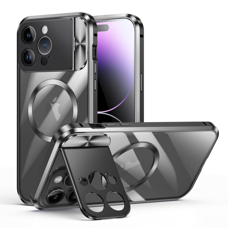 Large Window Holder MagSafe Magnetic Metal Phone Case, For iPhone 15 Pro Max, For iPhone 14, For iPhone 15 Pro, For iPhone 15, For iPhone 14 Pro, For iPhone 14 Pro Max, For iPhone 13 Pro Max, For iPhone 13 Pro, For iPhone 13