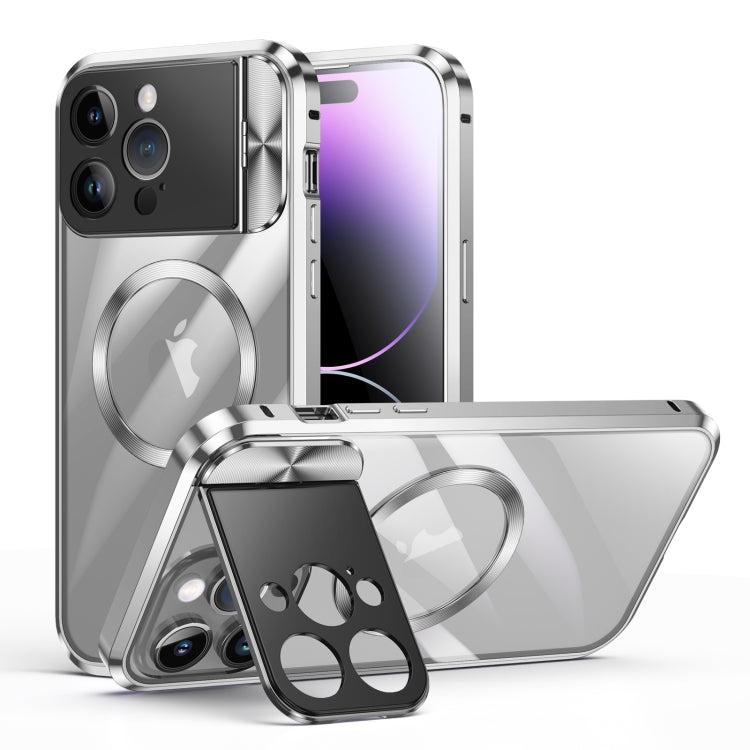 Large Window Holder MagSafe Magnetic Metal Phone Case, For iPhone 15 Pro Max, For iPhone 14, For iPhone 15 Pro, For iPhone 15, For iPhone 14 Pro, For iPhone 14 Pro Max, For iPhone 13 Pro Max, For iPhone 13 Pro, For iPhone 13