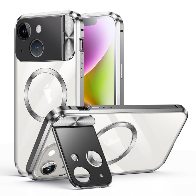 Large Window Holder MagSafe Magnetic Metal Phone Case, For iPhone 15 Pro Max, For iPhone 14, For iPhone 15 Pro, For iPhone 15, For iPhone 14 Pro, For iPhone 14 Pro Max, For iPhone 13 Pro Max, For iPhone 13 Pro, For iPhone 13
