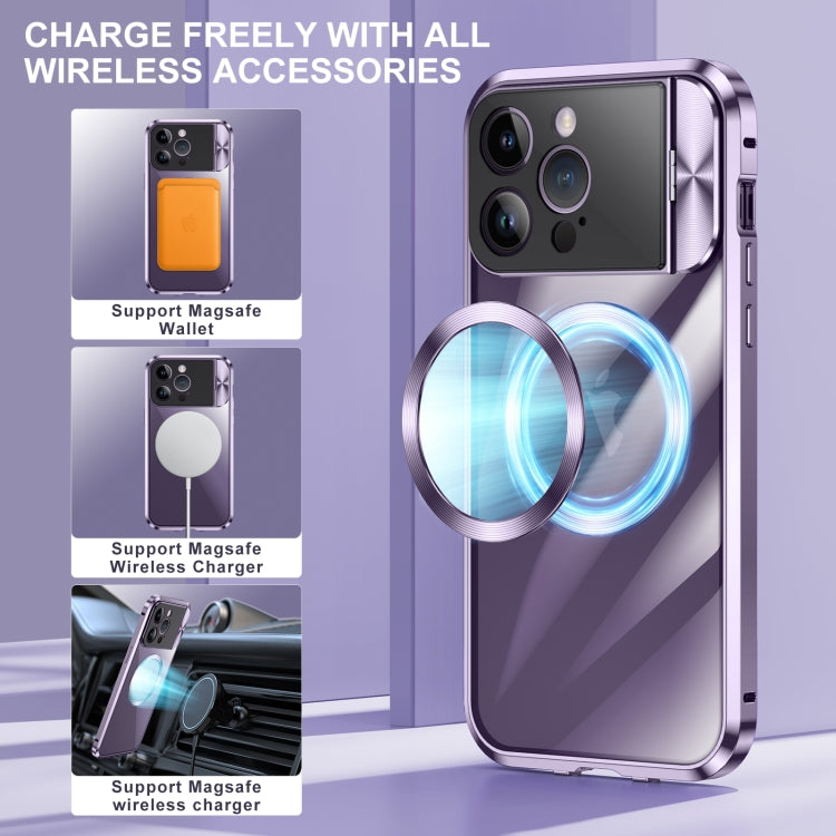 Large Window Holder MagSafe Magnetic Metal Phone Case, For iPhone 15 Pro Max, For iPhone 14, For iPhone 15 Pro, For iPhone 15, For iPhone 14 Pro, For iPhone 14 Pro Max, For iPhone 13 Pro Max, For iPhone 13 Pro, For iPhone 13